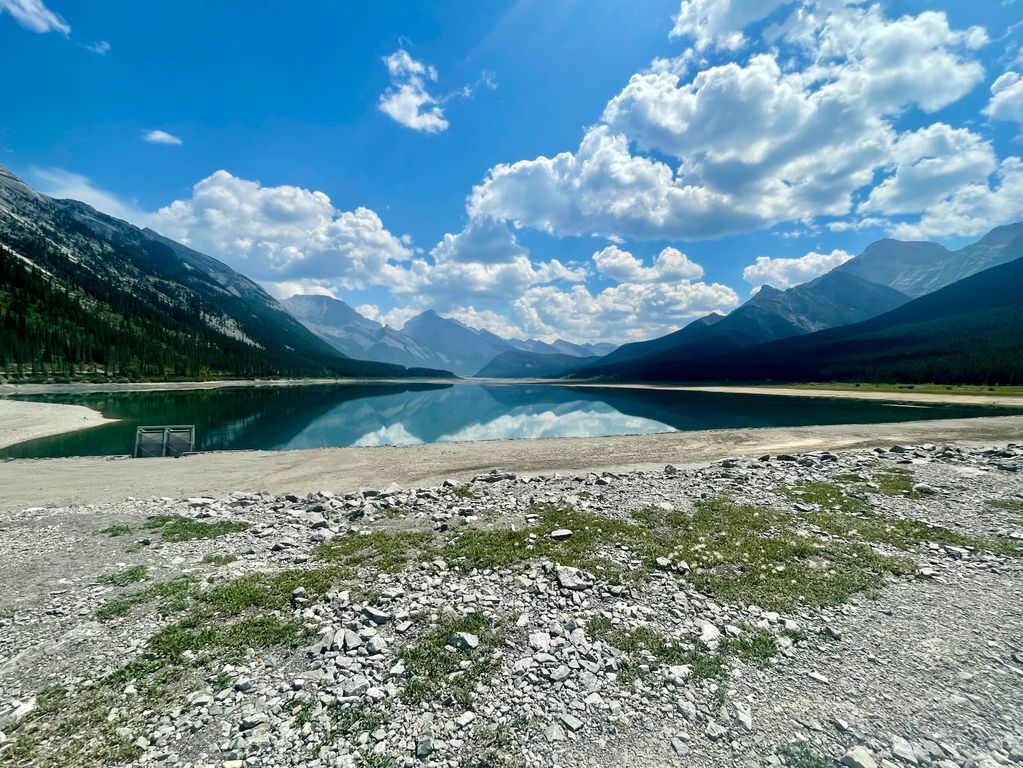 Spray Lakes Reservoir Canada rondreis